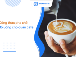 Công thức pha chế đồ uống cho quán cafe