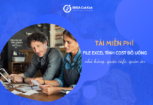 File excel tính cost đồ uống