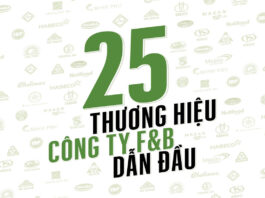 Top 25 thương hiệu F&B giá trị nhất Việt Nam 2022