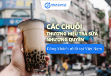 Các chuỗi thương hiệu trà sữa nhượng quyền đông khách tại Việt Nam