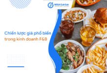 Chiến lược giá trong kinh doanh F&B