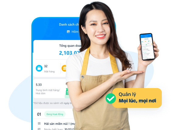 Phần mềm quản lý Sapo FnB