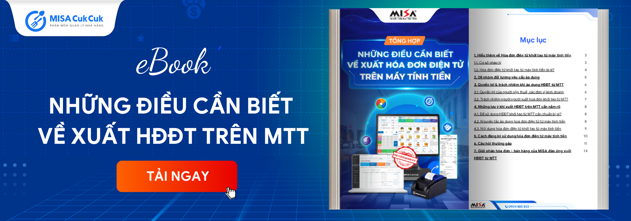 eBook Những điều cần biết về hóa đơn điện tử từ máy tính tiền