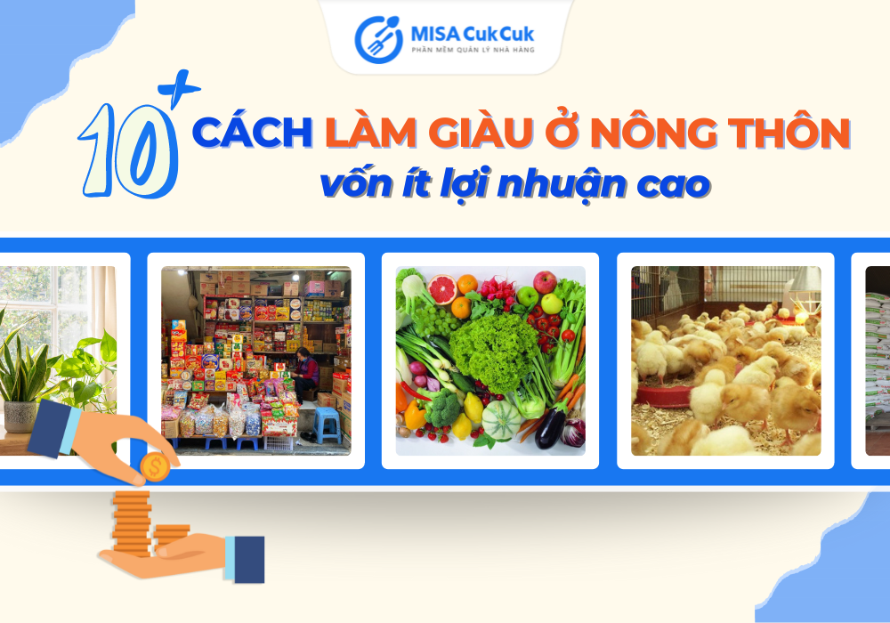 10 cách làm giàu ở nông thôn