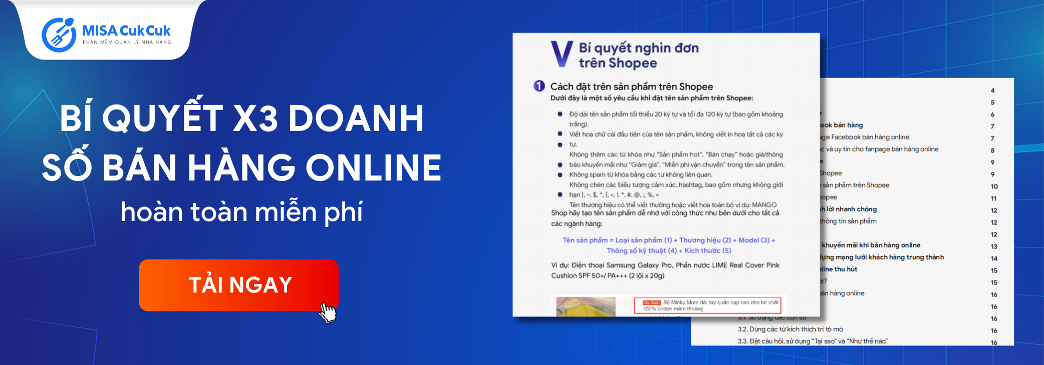 Bí quyết X3 doanh số bán hàng Online