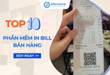 Phần mềm in bill in hóa đơn bán hàng