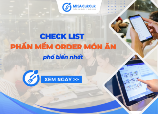 Phần mềm order món ăn