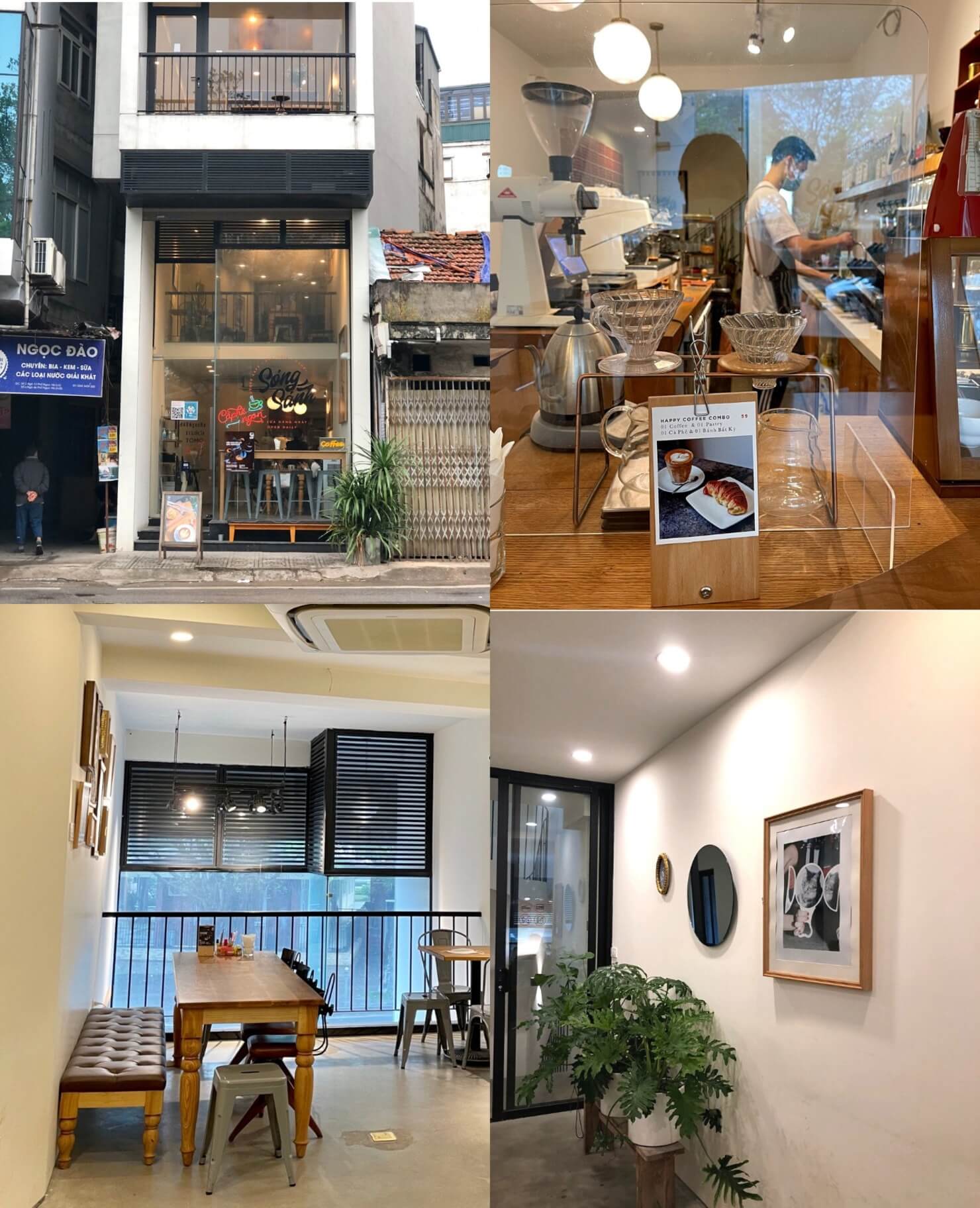 Sóng Sánh Café quán cafe đẹp ở Hà Nội