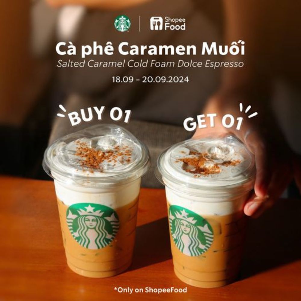 Chương trình khuyến mãi của Starbucks