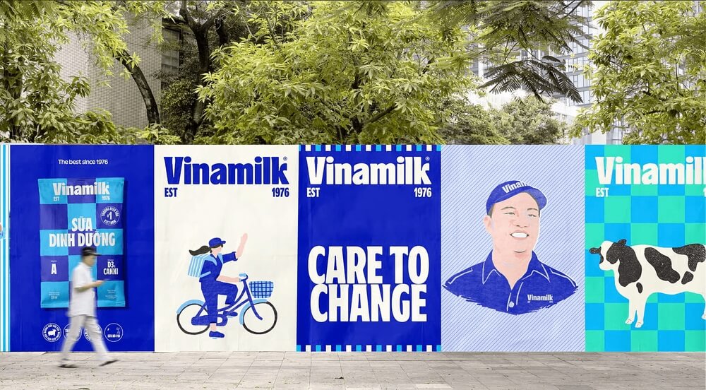 Nhận diện thương hiệu mới của Vinamilk