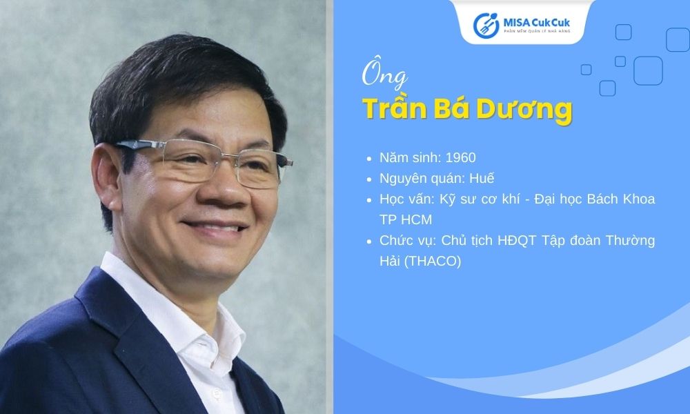 Trần Bá Dương - Chủ tịch Thaco Group