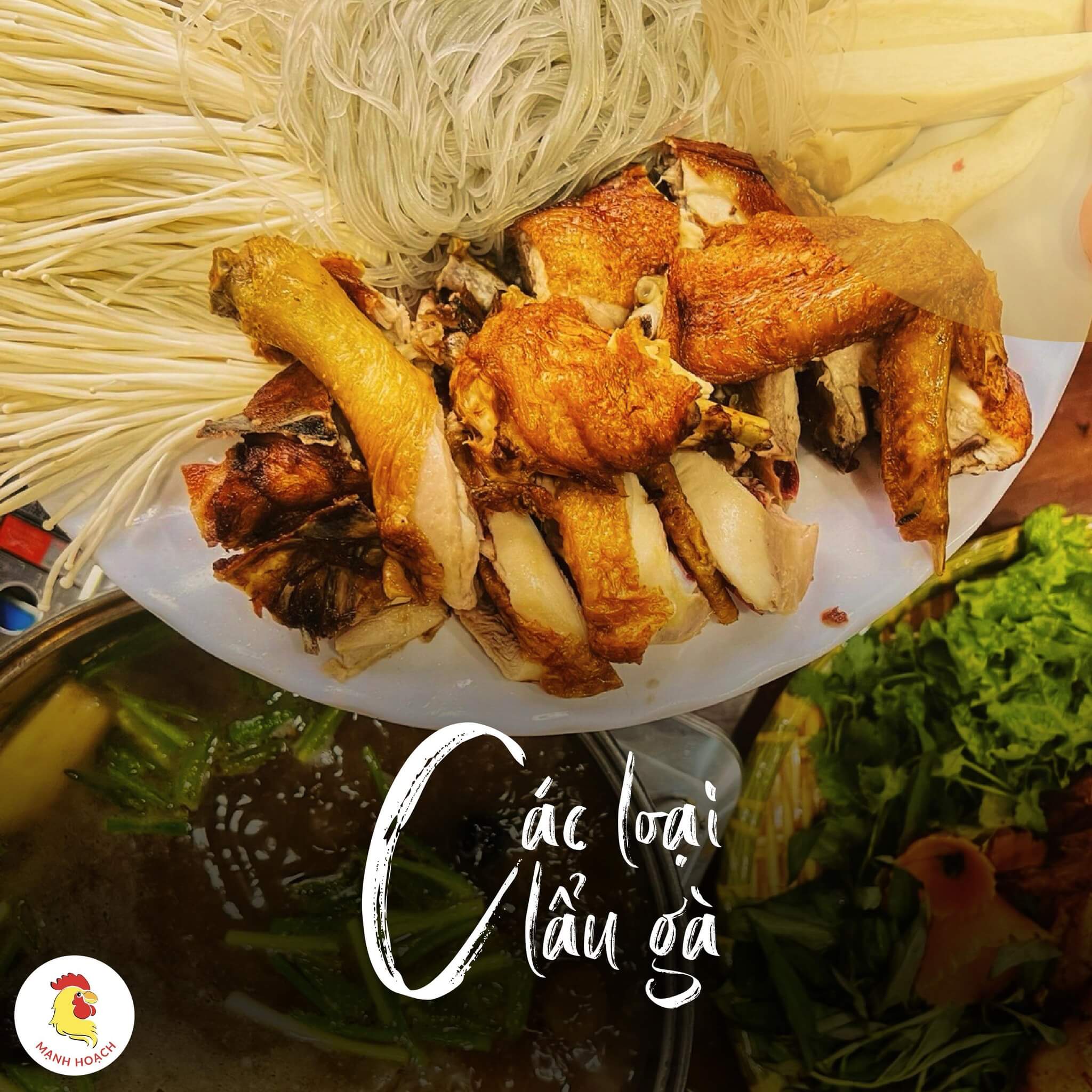 Các loại lẩu gà