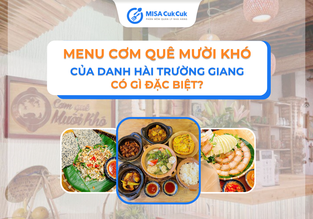 Menu Cơm Quê Mười Khó