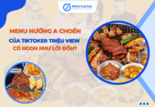 Menu Nướng A Choén