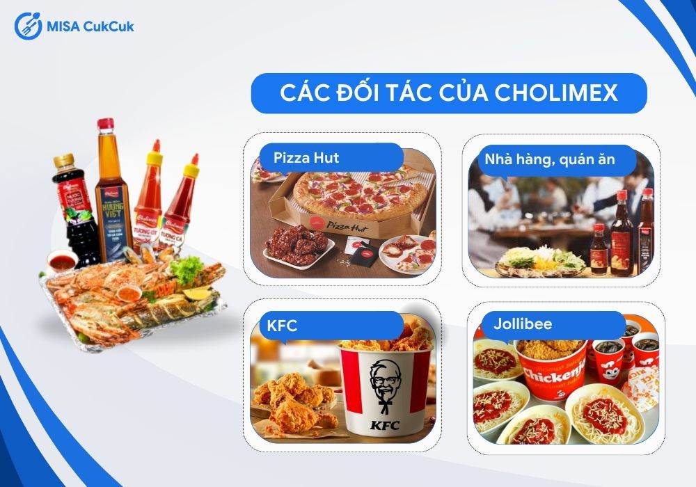 Các đối tác của Cholimex