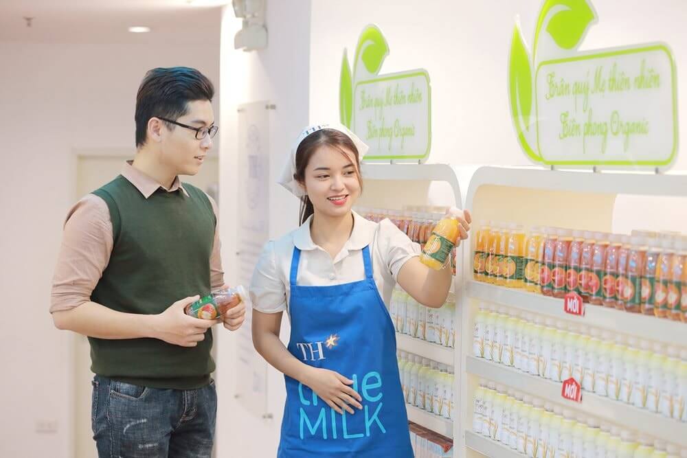 Hệ thống cửa hàng TH True Mart