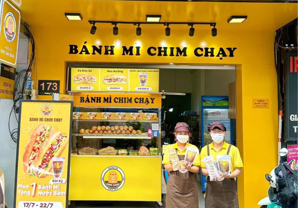 Tiệm "Bánh mì chim chạy"